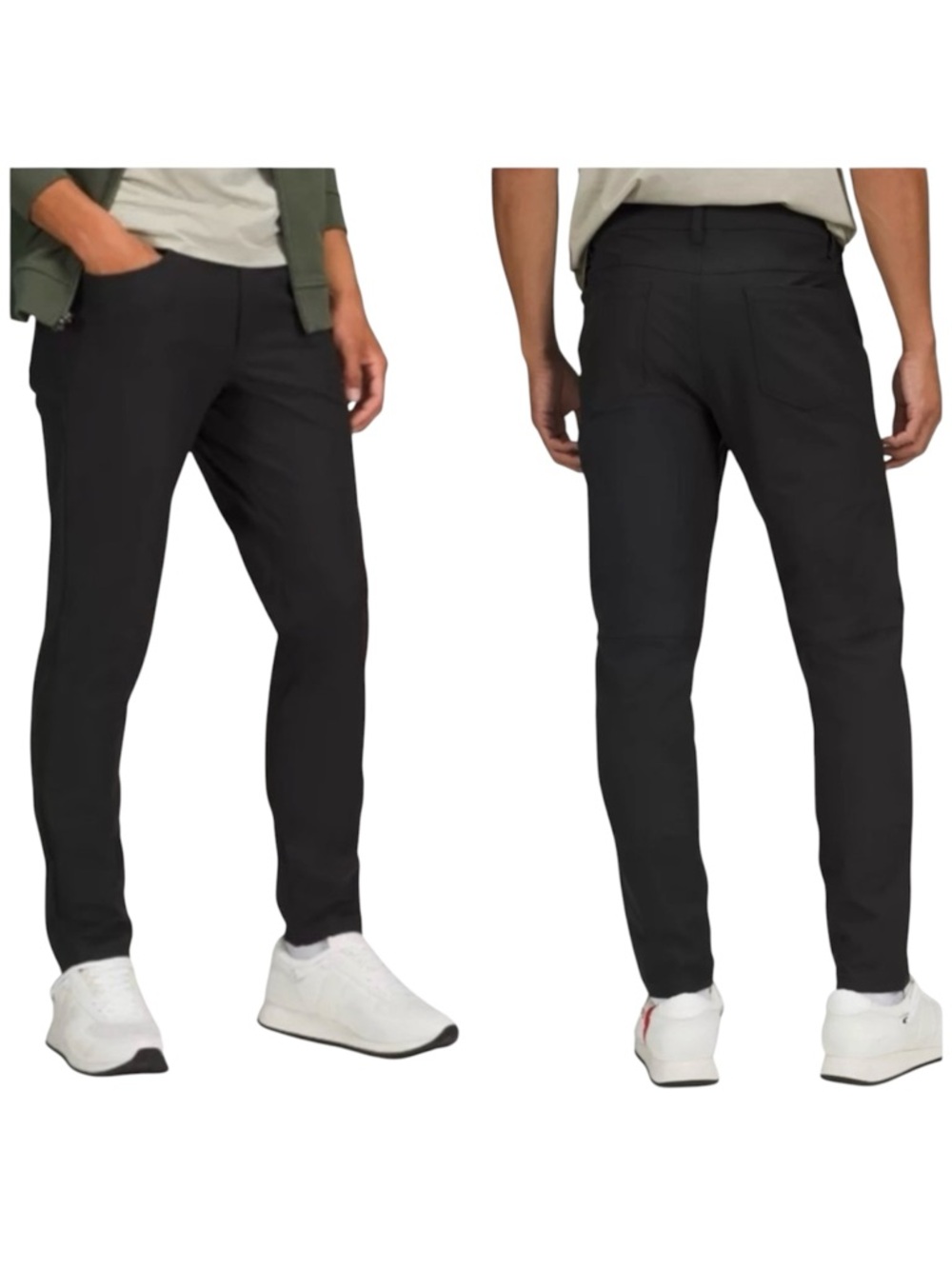 Lululemon ABC Slim-Fit 5 Pocket Pants Black Size 32